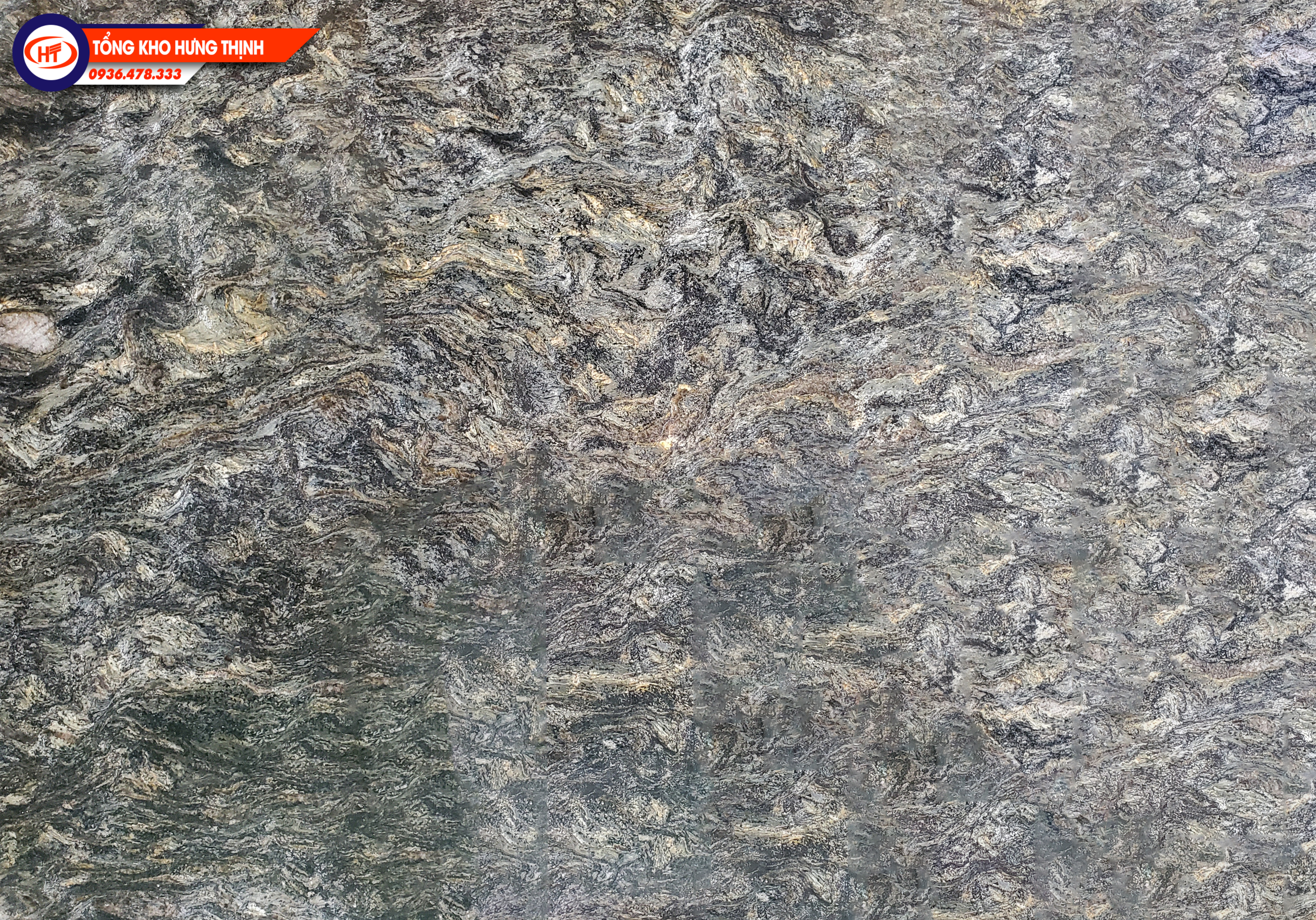 Đá Granite Kozmus - Vũ Trụ Xám