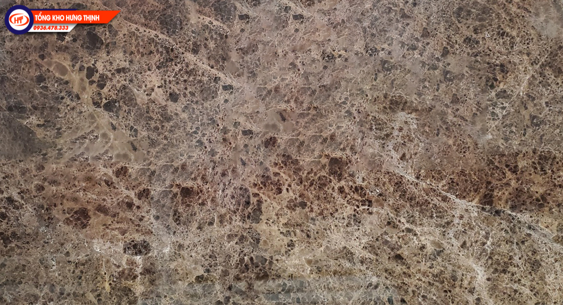 Đá Marble Nâu Đậm